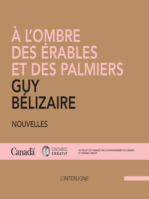 cover image of À l'ombre des érables et des palmiers